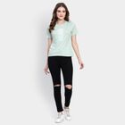 Ladies' Cotton T-Shirt, Light Green, small image number null